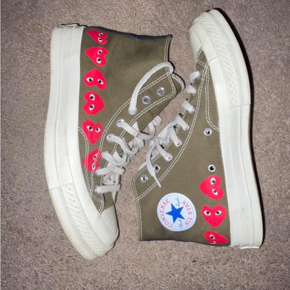super cool comme de garçon chucks